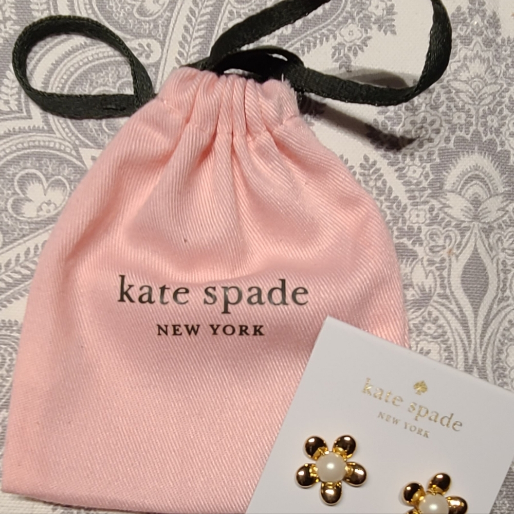 Kate Spade Flower Earrings